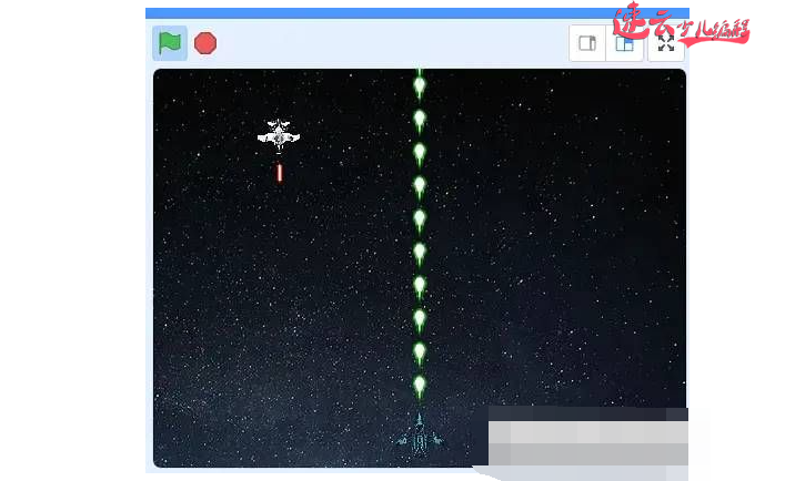 济南少儿编程:Scratch编程制作飞机大战!让孩子自己做游戏吧!~山东少儿编程~少儿编程(图53) 济南少儿编程:Scratch编程制作飞机大战!让孩子自己做游戏吧!~山东少儿编程~少儿编程(图53)