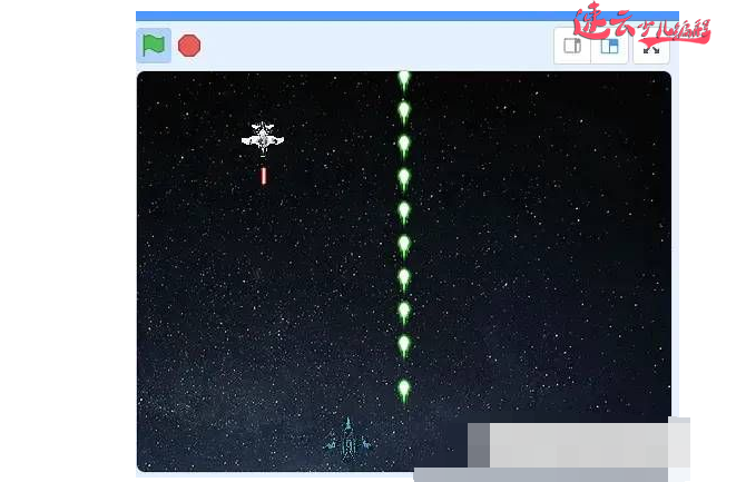 济南少儿编程:Scratch编程制作飞机大战!让孩子自己做游戏吧!~山东少儿编程~少儿编程(图54) 济南少儿编程:Scratch编程制作飞机大战!让孩子自己做游戏吧!~山东少儿编程~少儿编程(图54)