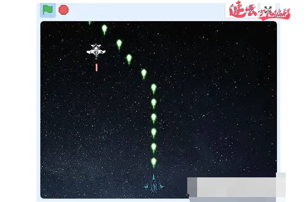 济南少儿编程:Scratch编程制作飞机大战!让孩子自己做游戏吧!~山东少儿编程~少儿编程(图57) 济南少儿编程:Scratch编程制作飞机大战!让孩子自己做游戏吧!~山东少儿编程~少儿编程(图57)